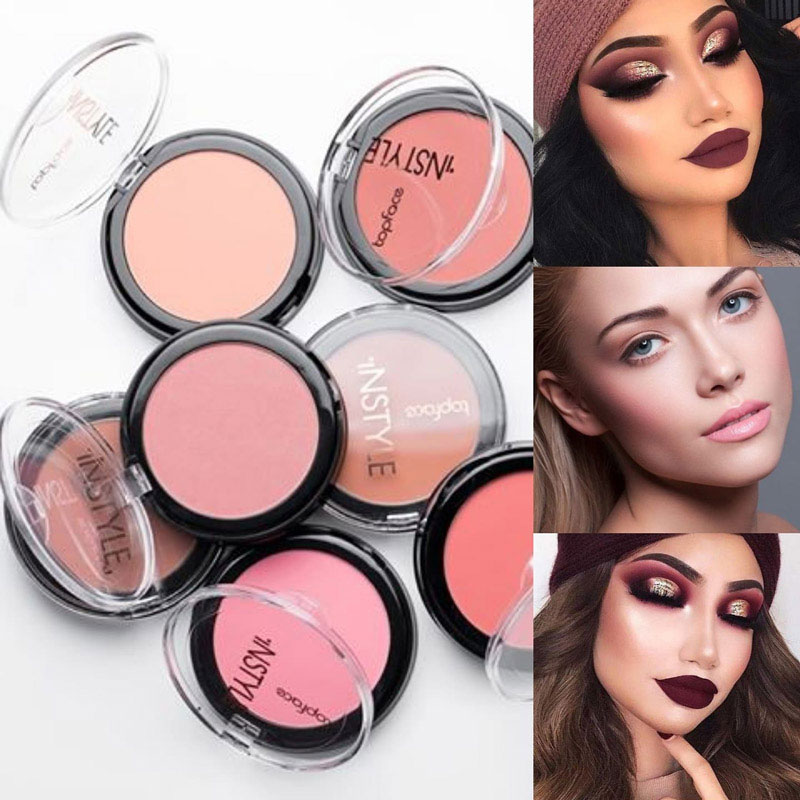 رژگونه تک رنگ TOPFACE مدل بلاش آن