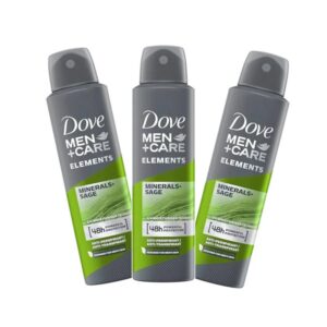 اسپری ضد تعریق مردانه DOVE مدل MINERALS+SAGE 