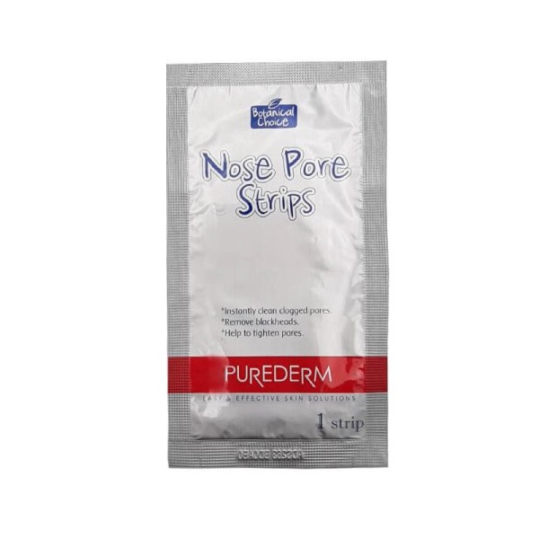 چسب پاک کننده بینی ذغالی Purederm مدل Charcoal Nose Pore