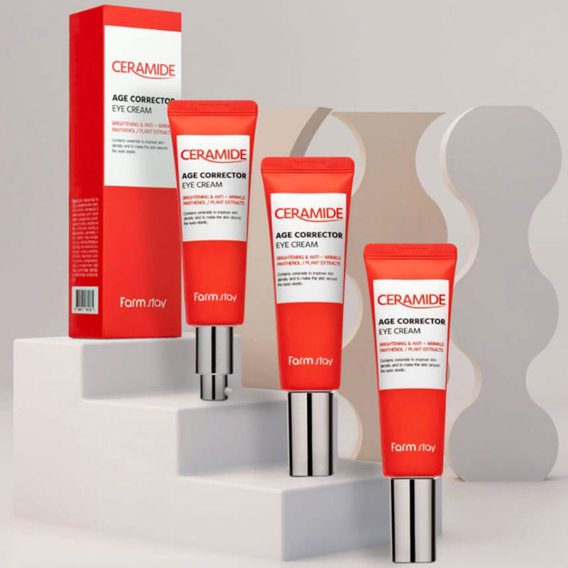کرم دور چشم آبرسان و ضد چروک فارم استی مدل CERAMIDE