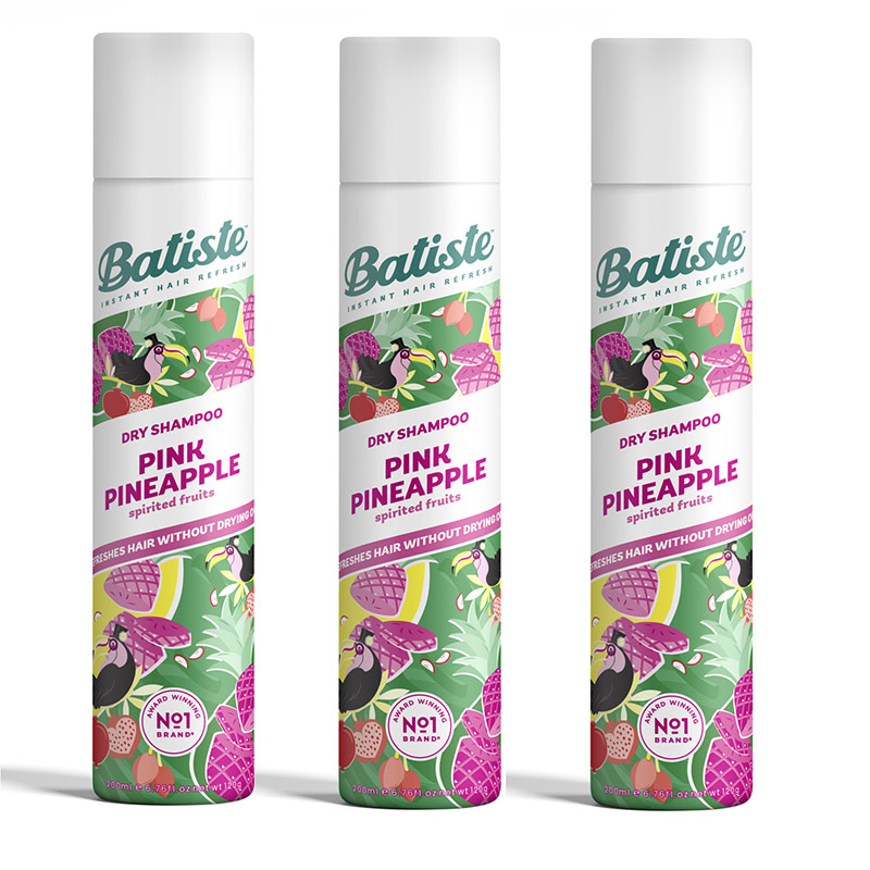 شامپو خشک باتیست مدل PINK PINEAPPLE