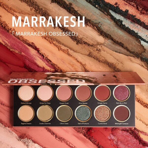 پالت سایه چشم شگلم مدل OBSESSED MARRAKESH پالت سایه SHEGLAM مدل MARRAKESH OBSESSED