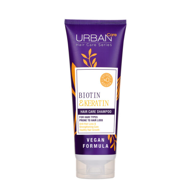 شامپو ضد ریزش مدل Urban Uare Biotin Keratin