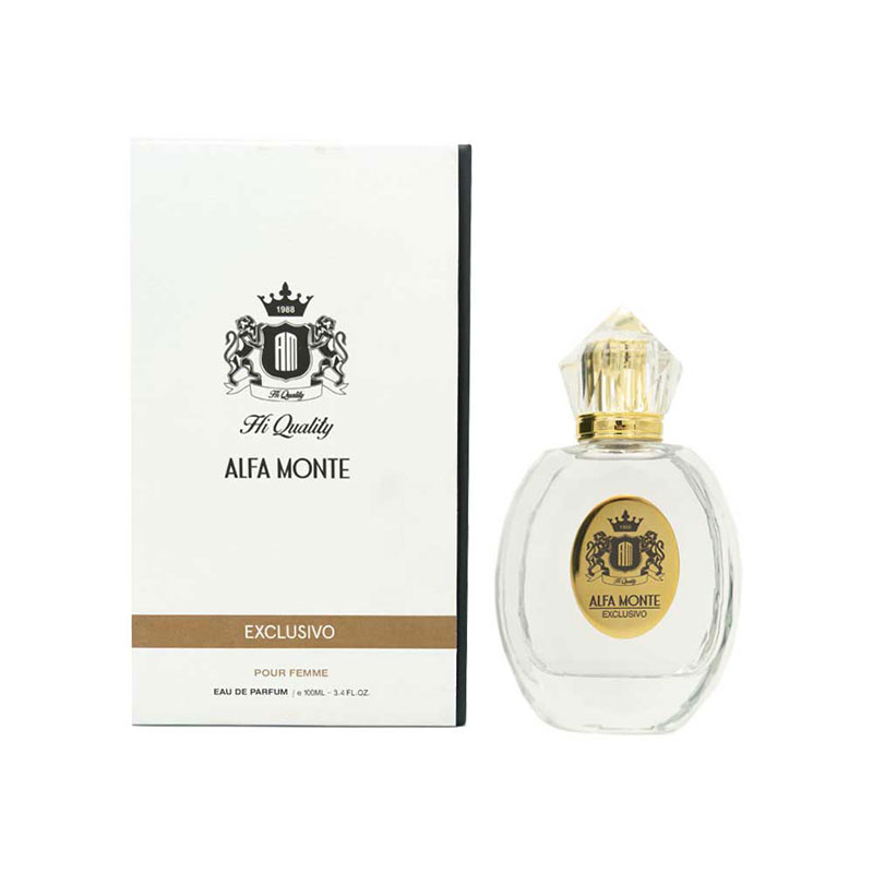 ادوپرفیوم آلفا مونته مدل اکسکلوسیو(هپی کلینیک) عطر اسپرت زنانه آلفا مونته مدل Exclusivo