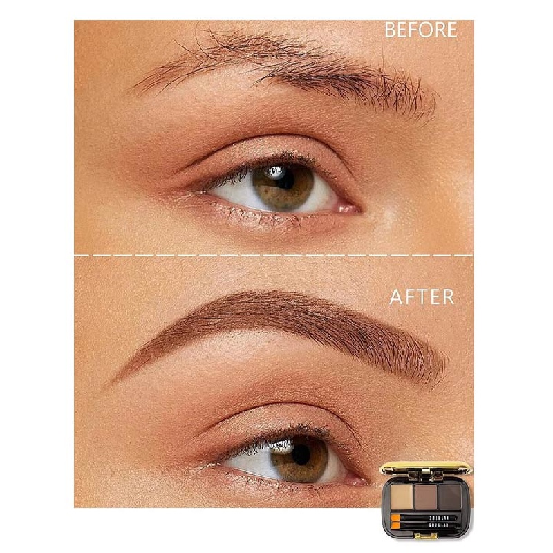 پالت سایه ابرو شیگلم DARK BROWN