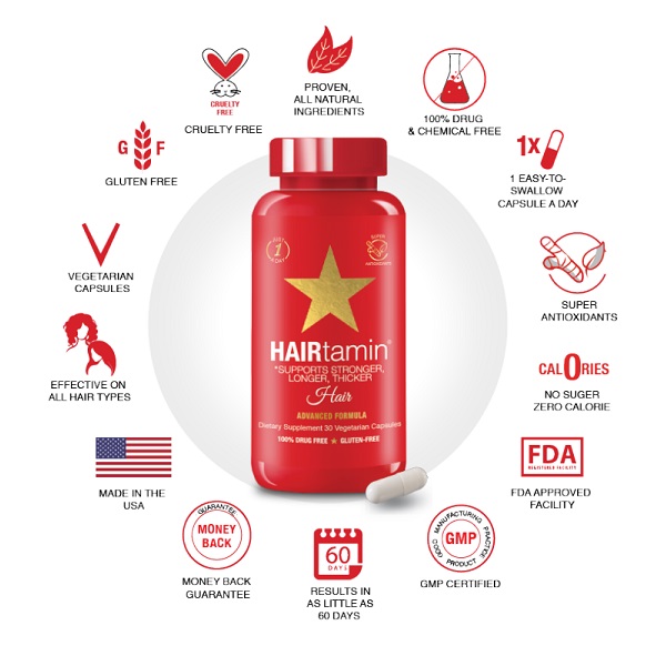 قرص تقویت کننده مو HAIRTAMIN