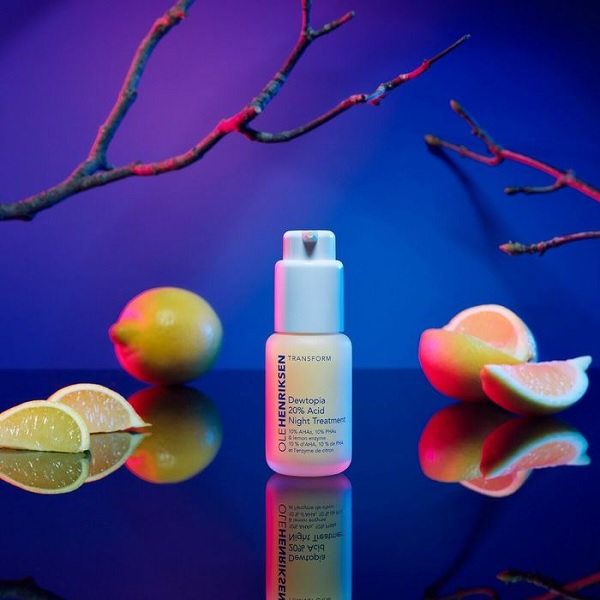 سرم درمان شب اوله هنریکسون مدل DEWTOPIA 20% ACID سرم لایه بردار شب Olehenriksen مدل Dewtopia 20% Acid