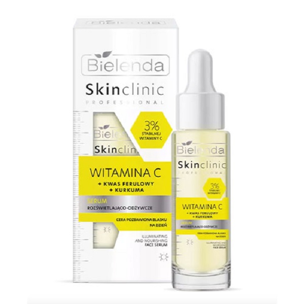 سرم روشن کننده حاوی VITAMIN C اسکین کلینیک BIELENDA