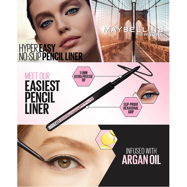 مداد چشم های MAYBELLINE مدل HYPER EASY