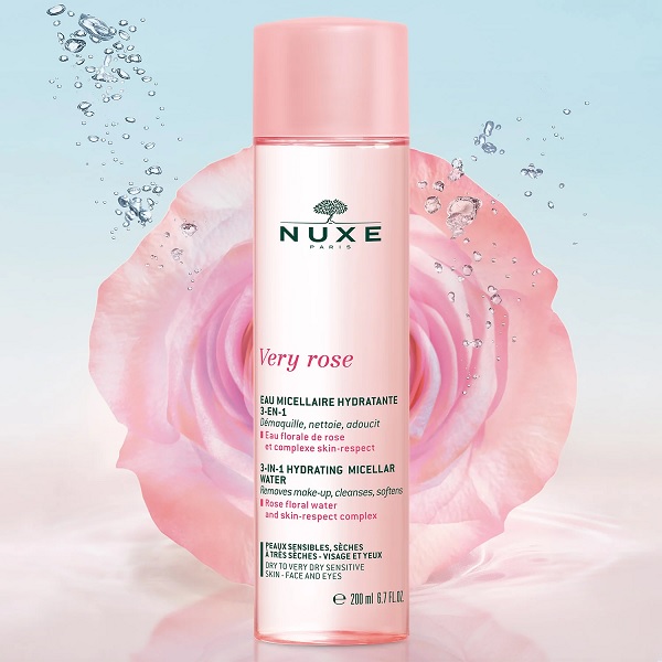 میسلار واتر نوکس مدل very rose hydratante میسلار واتر Nuxe مدل Very Rose