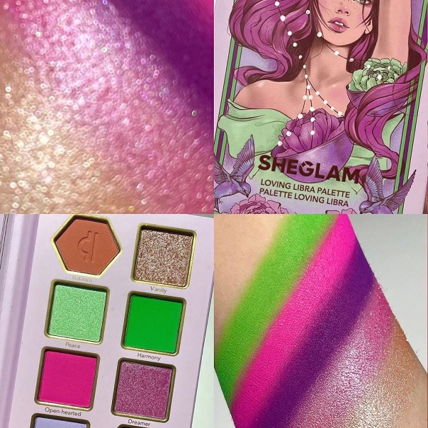 پالت سایه SHEGLAM مدل LOVING LIBRA