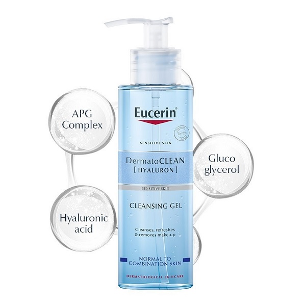 ژل شستشو Hyaluron مدل Eucerin