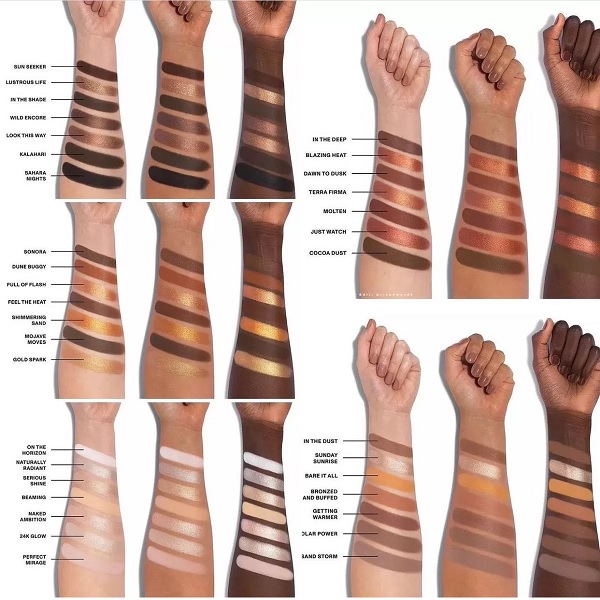 پالت سایه چشم MORPHE مدل U35 GILDED DESERT