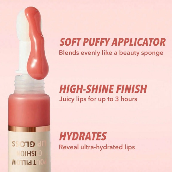 لیپ گلاس اسفنجی SHEGLAM مدل POUT PILLOW