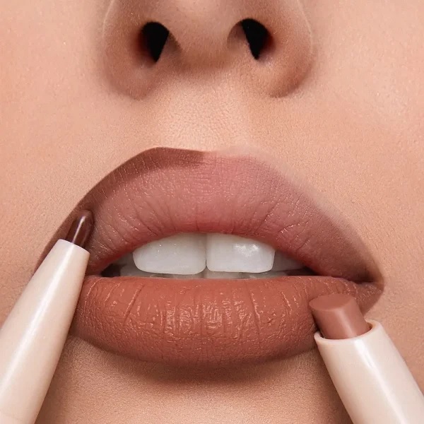 خط لب و رژ لب دو سر SHEGLAM مدل GLAM 101
