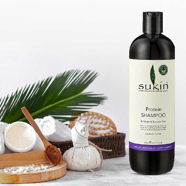 شامپو فاقد سولفات Sukin مدل Protein
