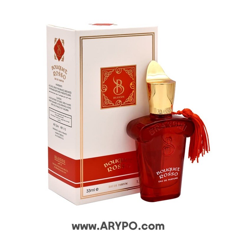 ادوپرفیوم برندینی مدل Bouquet Rosso ادوپرفیوم زنانه برندینی مدل بوکت رز