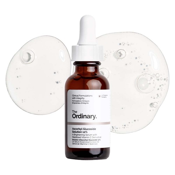 سرم روشن کننده The Ordinary مدل ویتامین C و Ascorbyl Glucoside Solution 12%