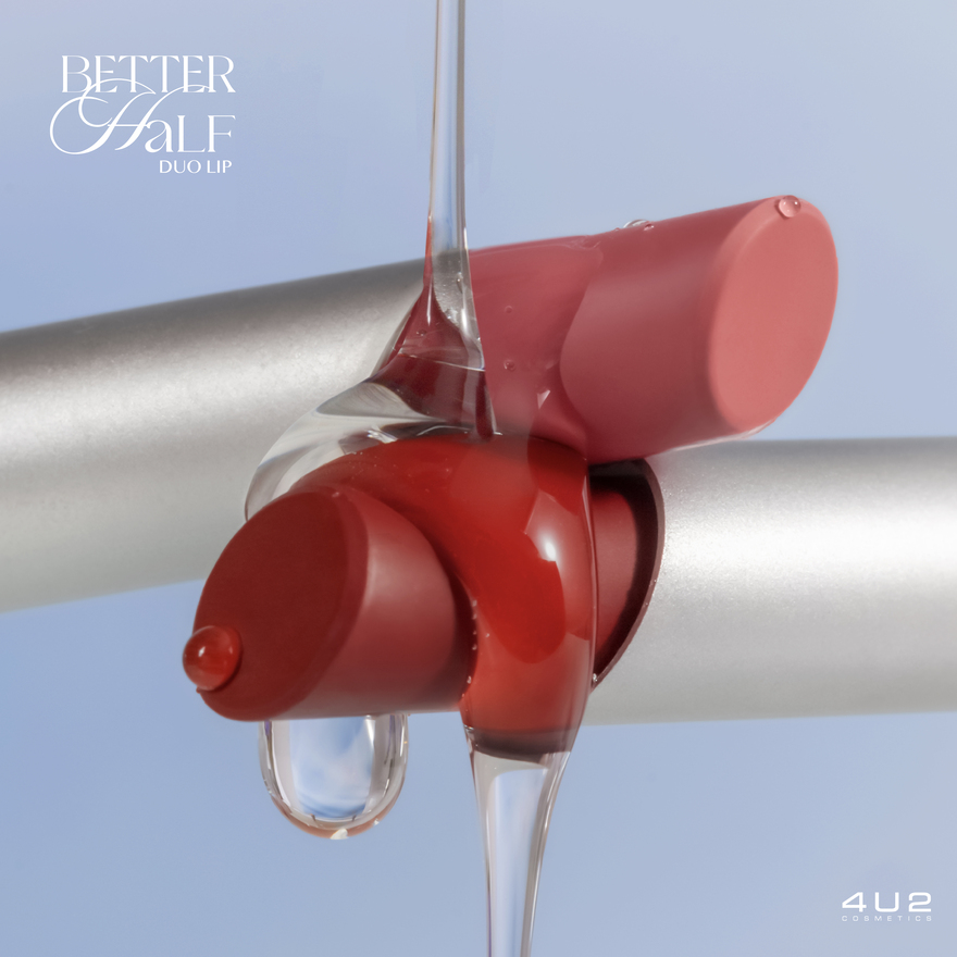 رژ لب 4U2 Better Half Duo Lip 2-in-1