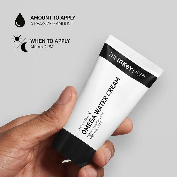 کرم آبرسان و مرطوب کننده صورت inkey LIST مدل Omega Water Cream