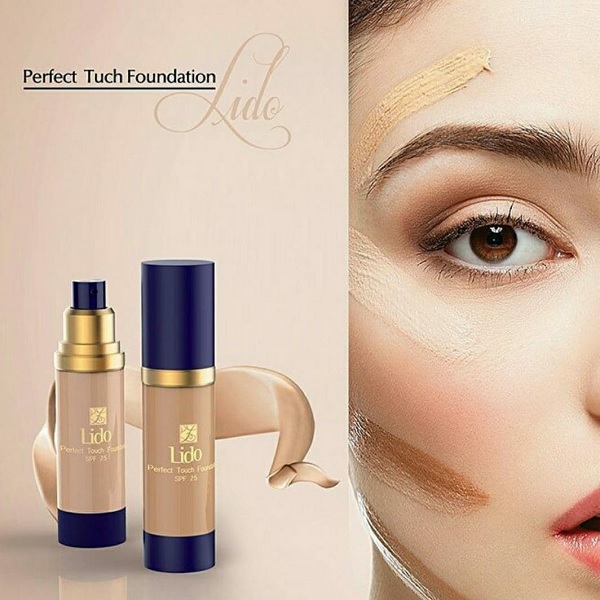 کرم پودر Lido مدل (Long Lasting And Skin Care And Fresh Feeling) Perfect Touch Foundation SPF25