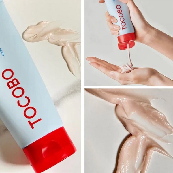 فوم شستشوی خاک رس و نارگیل TOCOBO