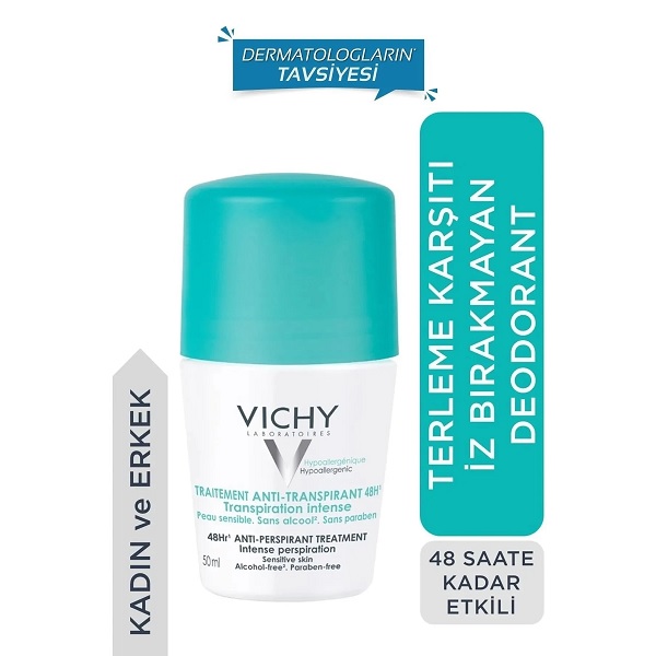 مام رول ویشی درب سبز مام رولی ضد تعریق قوی VICHY مدل Intense