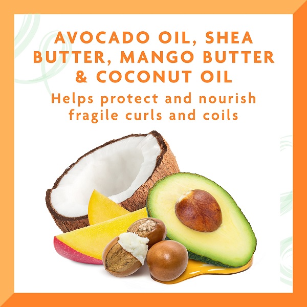 کرم مو فر کنتو مدل Avocado کرم موهای فر CANTU مدل AVOCADO