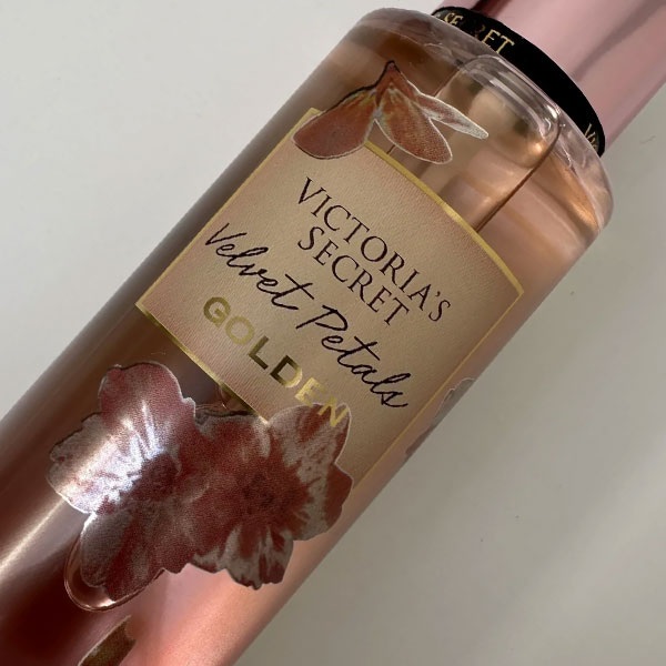 بادی میست زنانه Victoria's Secret مدل Velvet Petals Golden