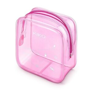 کیف لوازم آرایشی شفاف کیکو میلانو کیف لوازم آرایشی شفاف kiko milano