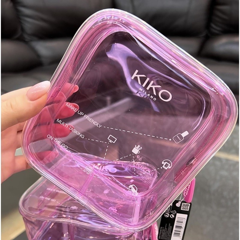 KIKO 1 کیف لوازم آرایشی شفاف کیکو میلانو