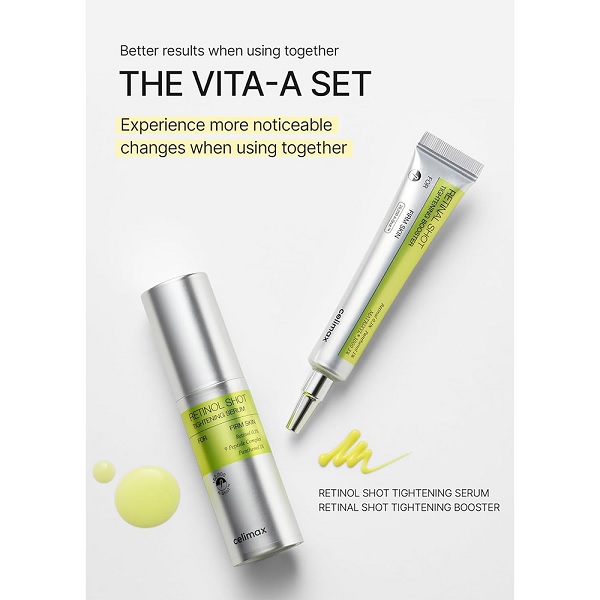 سرم ضدچروک و حاوی پپتاید جوانساز celimax مدل Retinol Shot
