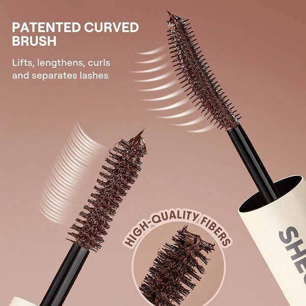 ریمل دو سر حجم دهنده و بلند کننده ضد آب Sheglam مدل Macchiato