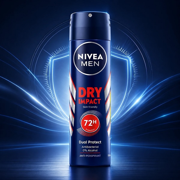 اسپری ضد تعریق مردانه Nivea مدل Dry Impact