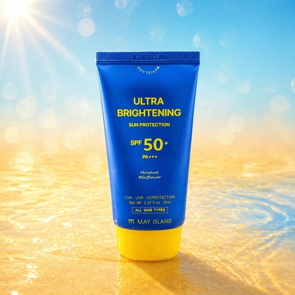 ضدآفتاب روشن کننده مای آیلند ضد آفتاب روشنکننده MAY ISLAND مدل Ultra Brightening Sun Protection