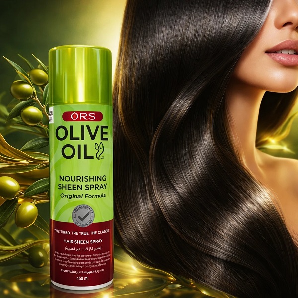اسپری شاین و مغذی مو Olive مدل Oil Nourishing