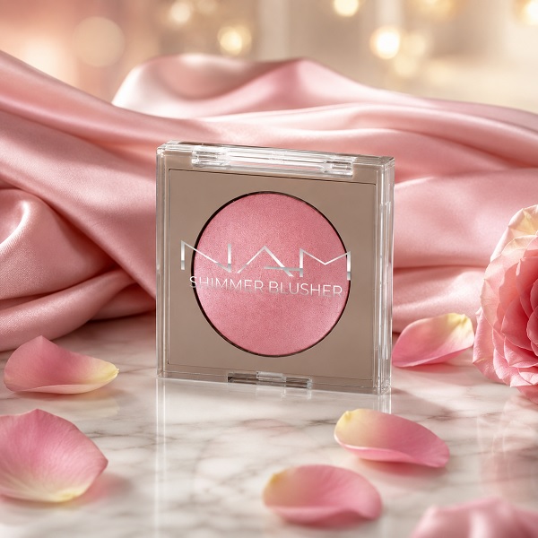 رژگونه پودری شاین‌دار NAM