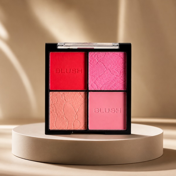 پالت رژگونه 4رنگ REVOLUTION مدل QUAD