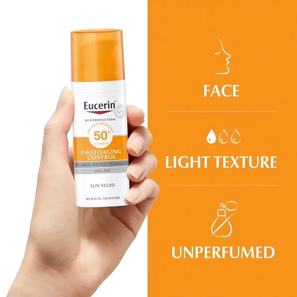فلوئید ضدآفتاب ضد چروک Eucerin 