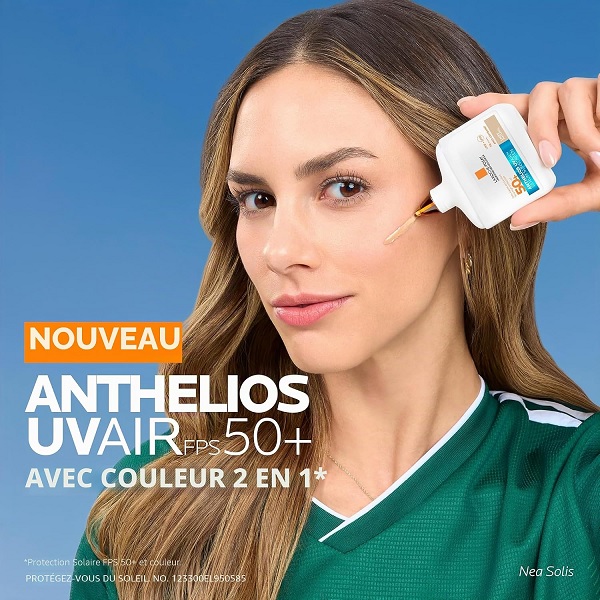 سرم فلوئید ضدآفتاب رنگی LA ROCHE-POSAY مدل ANTHELIOS UVAIR رنگ LIGHT NATURAL