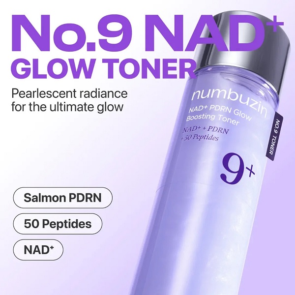 تونر ضد چروک و لیفتینگ Numbuzin مدل NAD+ + 50 Peptides 
