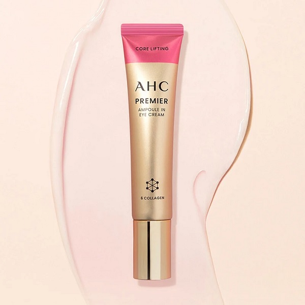 کرم دور چشم مغذی AHC مدل Premier Ampoule In Eye Cream 6 Collagen