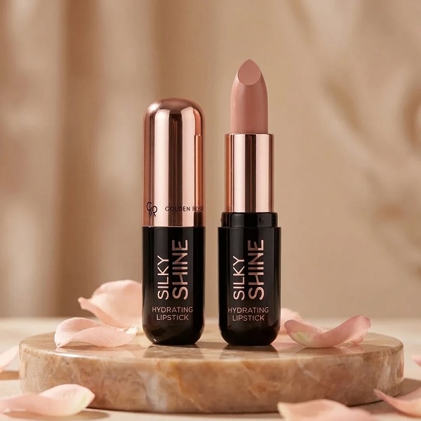 رژ لب جامد GOLDEN ROSE مدل Silky Shine 